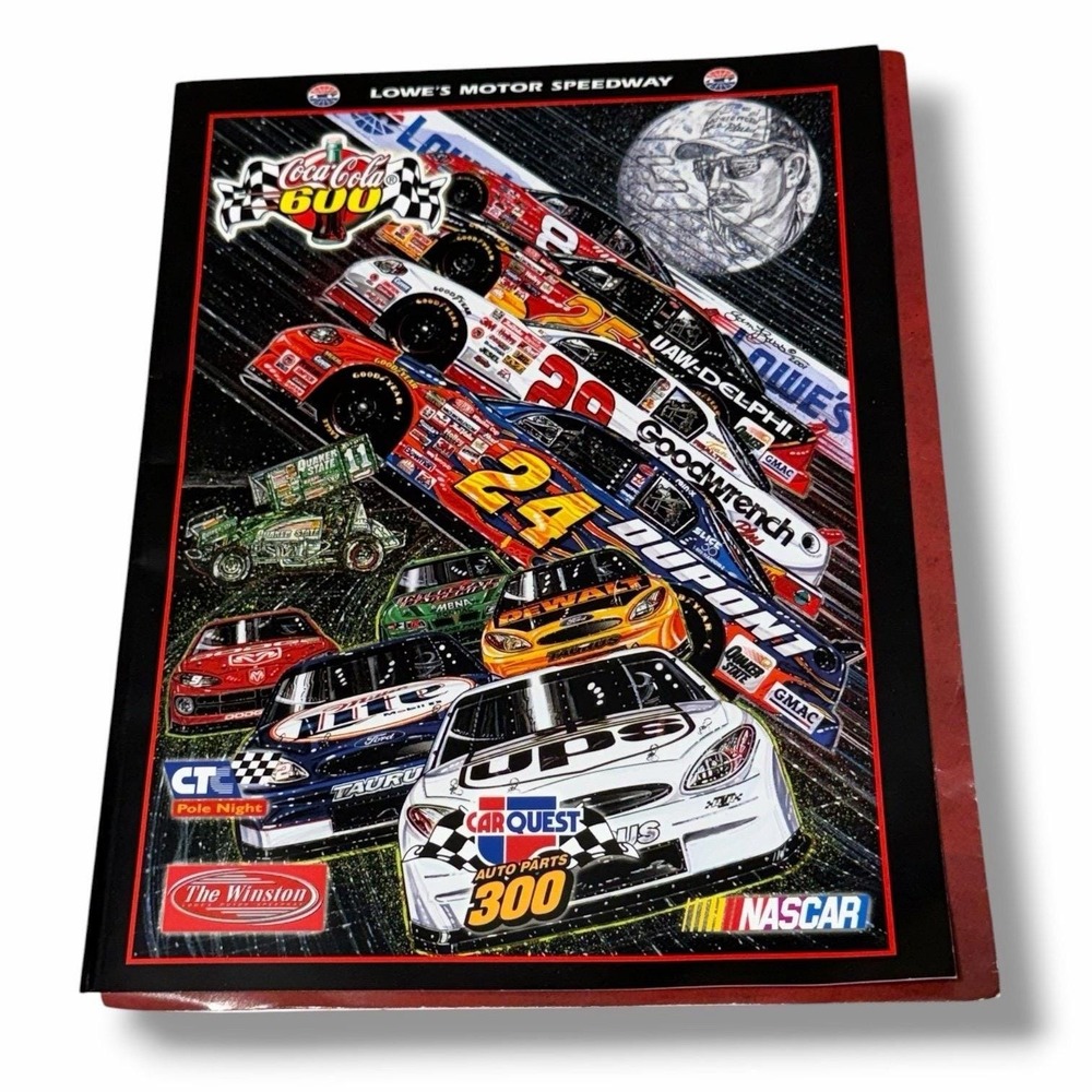 Lowe's Motor Speedway Coca-Cola 600 NASCAR Collectors Edition May 2001 Magazine